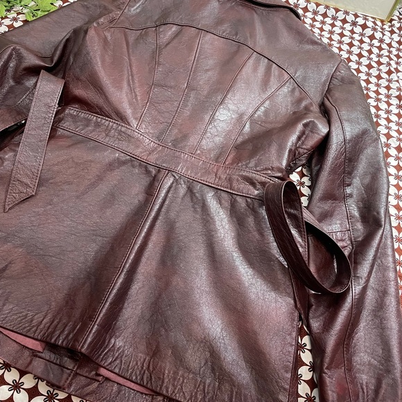 Vintage Norwest Belted Leather Jacket - Picture 14 of 14
